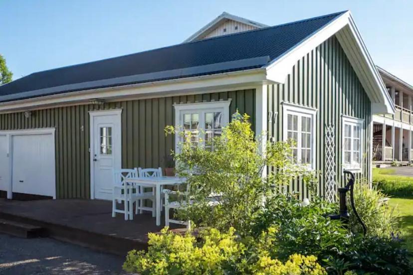 Lilla Groena Huset Pa Garden Härnösand Kültér fotó
