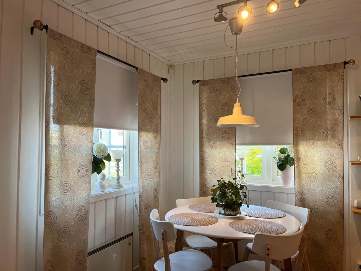 Lilla Groena Huset Pa Garden Härnösand Kültér fotó