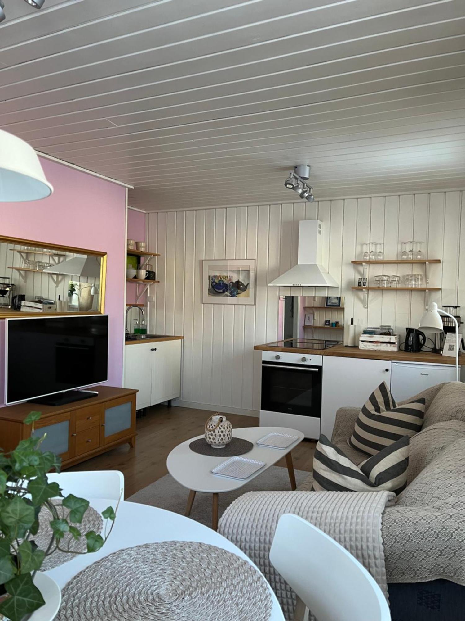 Lilla Groena Huset Pa Garden Härnösand Kültér fotó